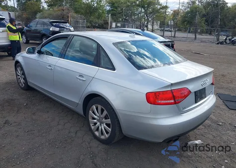2010 Audi A4 2.0T Premium из США, поврежденный, VIN WAUFFAFLXAN055492